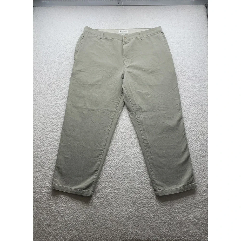 VTG Columbia ROC Cargo Pants Mens‎ 41x30 (Tag 42x30) Wide Leg Zip Pocket Hiking